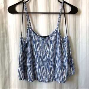 Forever 21 Blue Crop Top